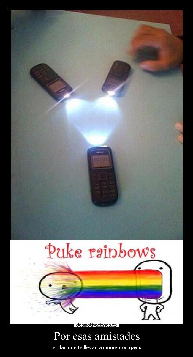 Por esas amistades - en las que te llevan a momentos gays