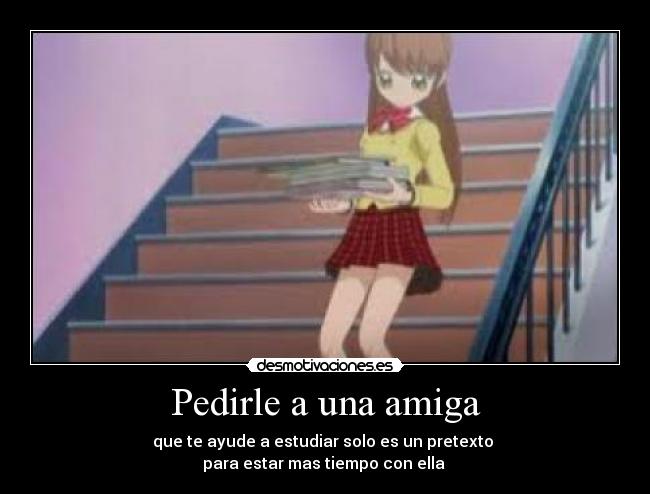 Pedirle a una amiga -