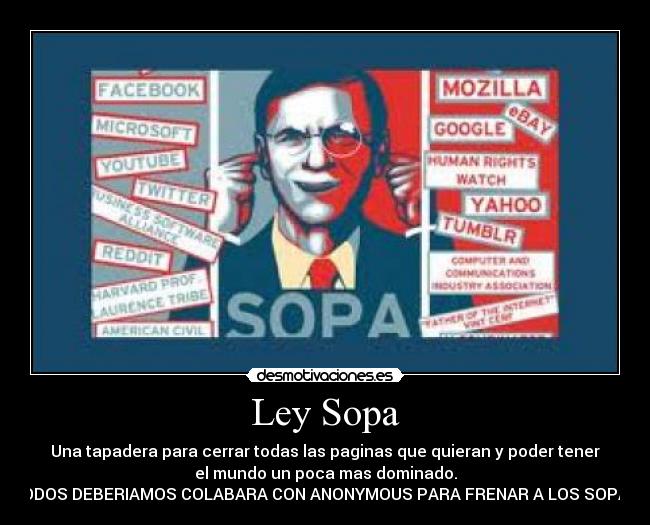 Ley Sopa - 