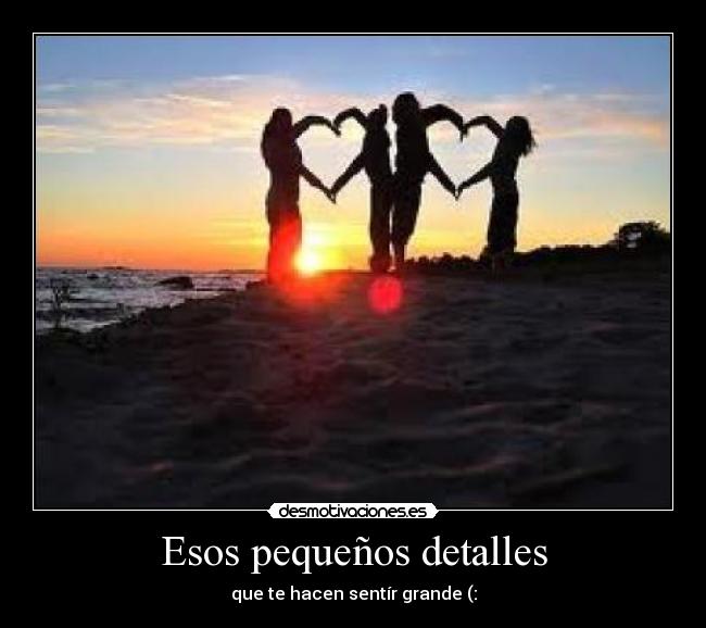 Esos pequeños detalles -