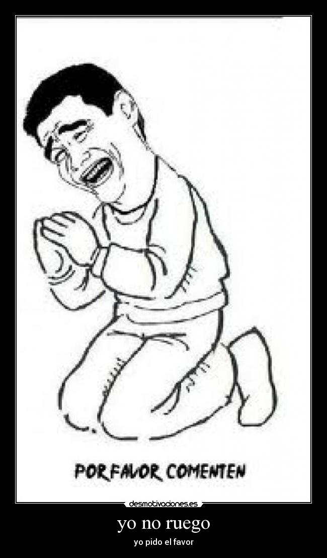 yo no ruego - 