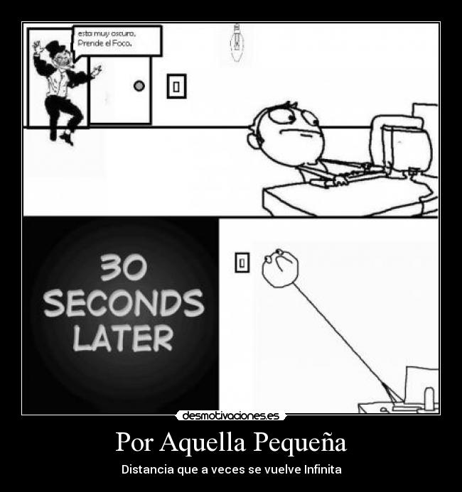 Por Aquella Pequeña - Distancia que a veces se vuelve Infinita