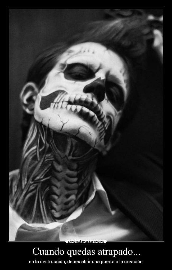 Cuando quedas atrapado... - 