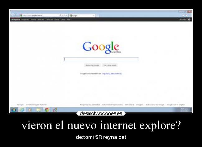 vieron el nuevo internet explore? -