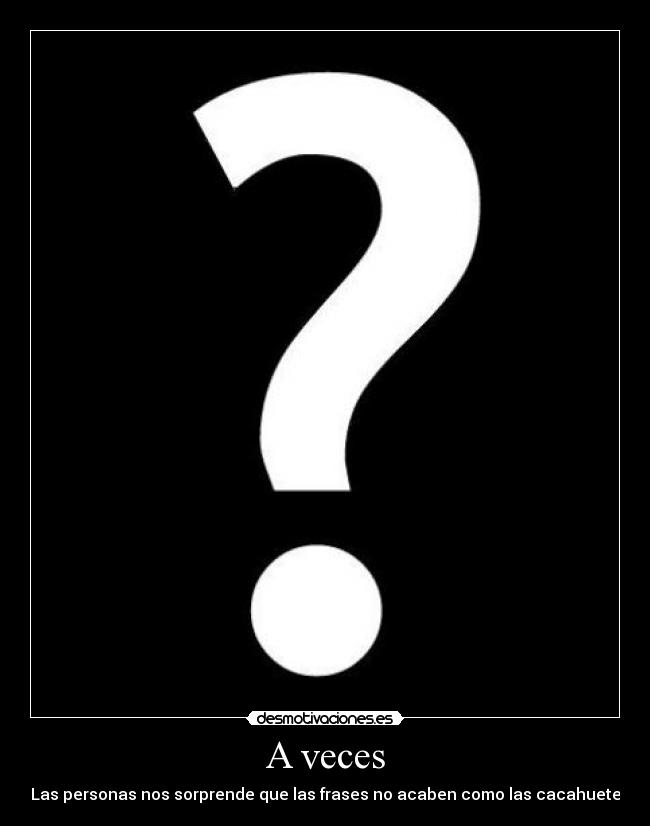A veces - 