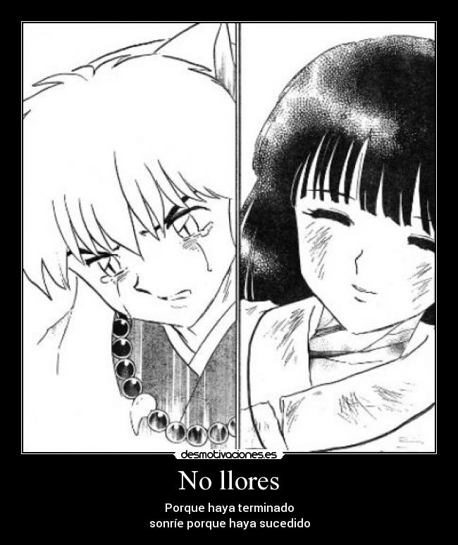 No llores -