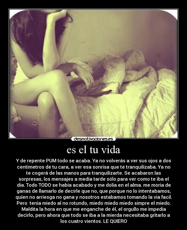 es el tu vida -