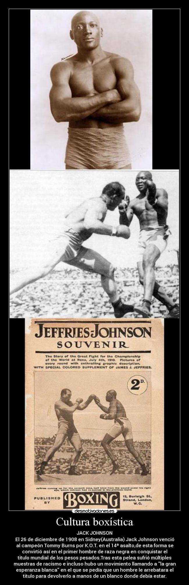 Cultura boxística - 