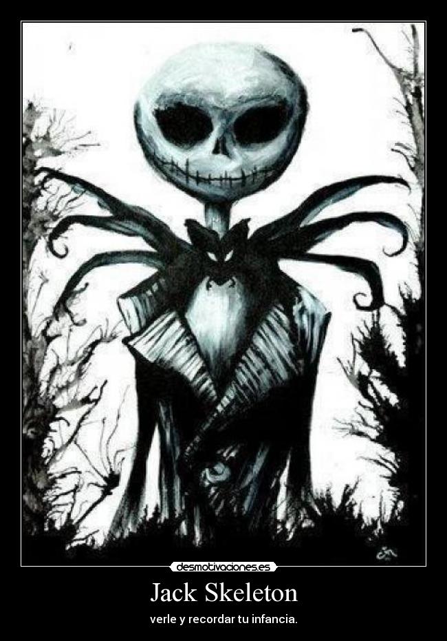 Jack Skeleton - verle y recordar tu infancia.