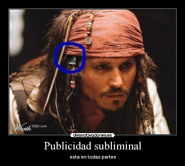 Publicidad subliminal -