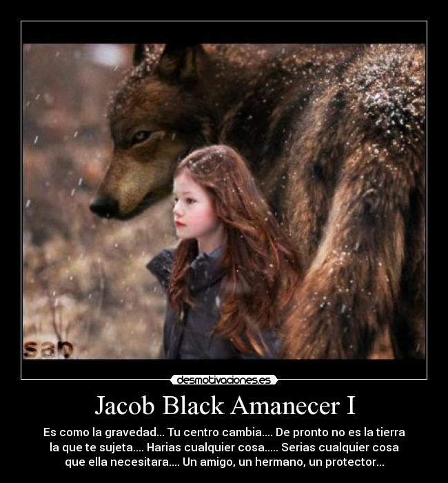 Jacob Black Amanecer I -