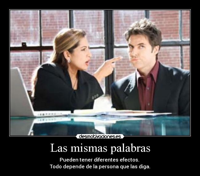 Las mismas palabras - 