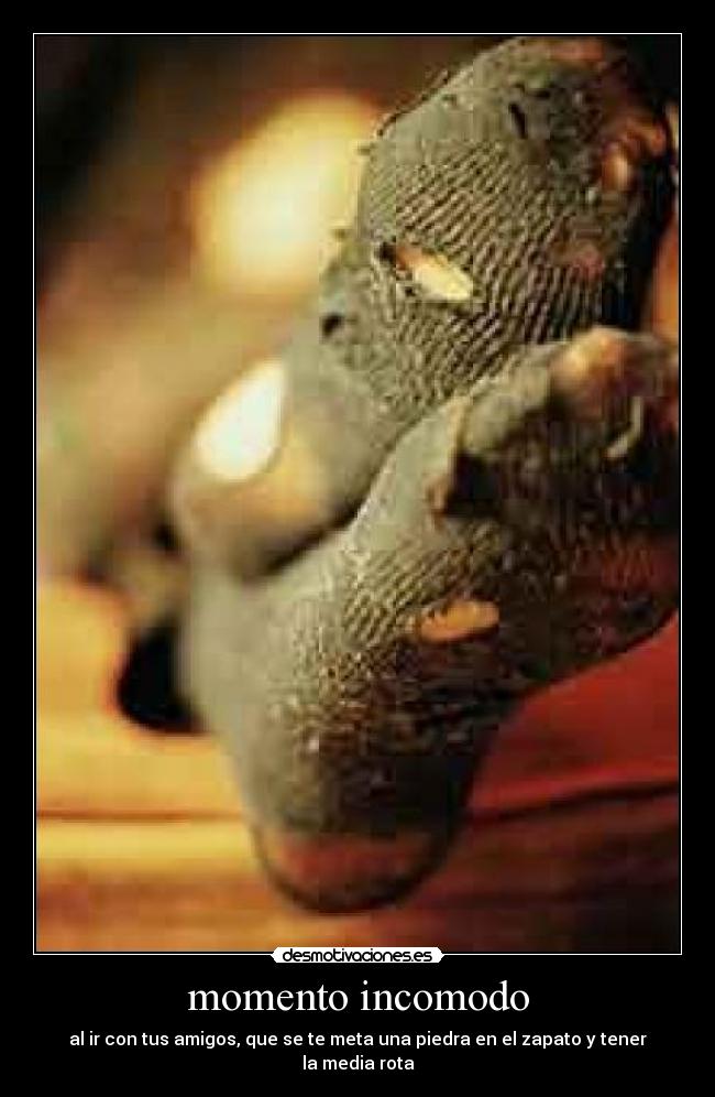momento incomodo - 