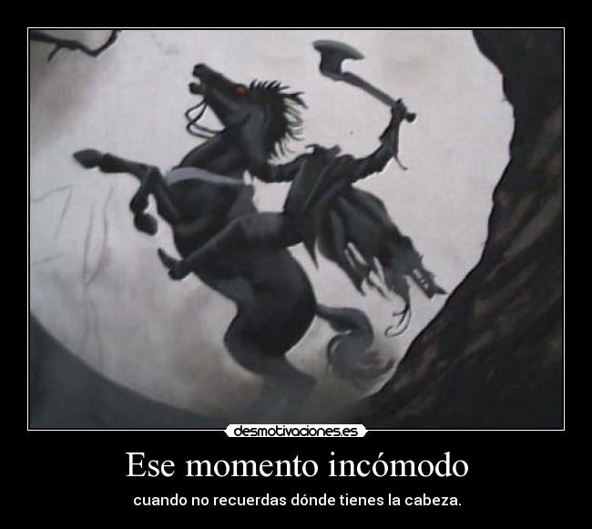 Ese momento incómodo -