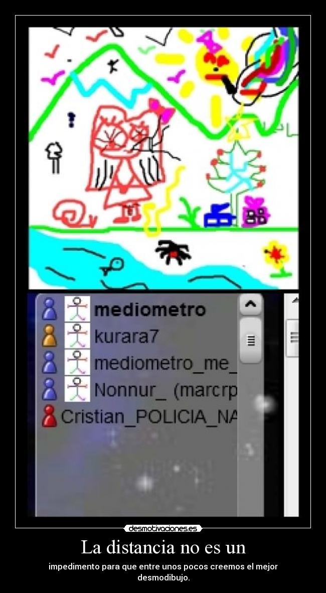 La distancia no es un - 