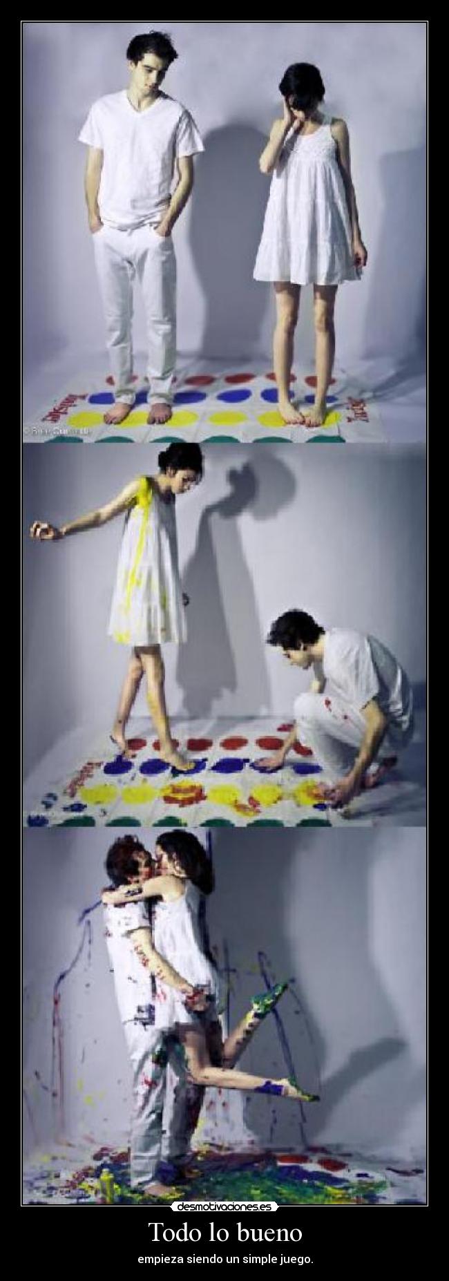 Todo lo bueno - empieza siendo un simple juego.