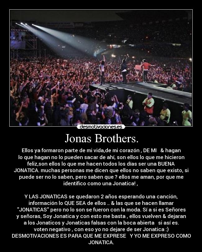 Jonas Brothers. -