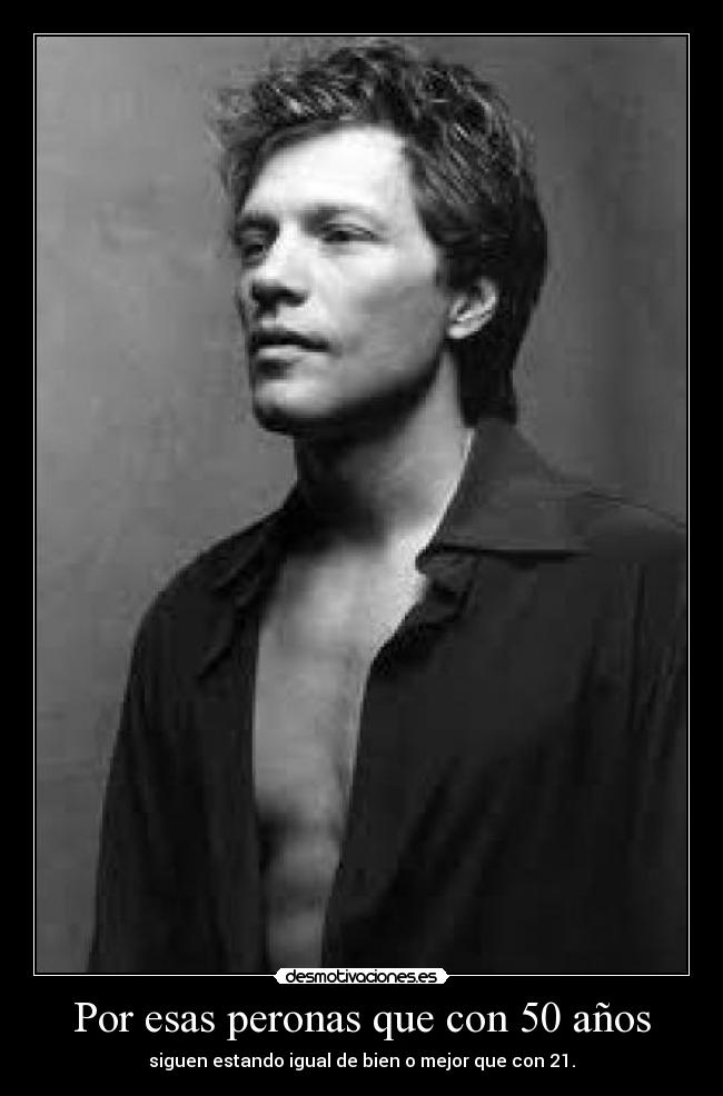 Por esas peronas que con 50 años - 