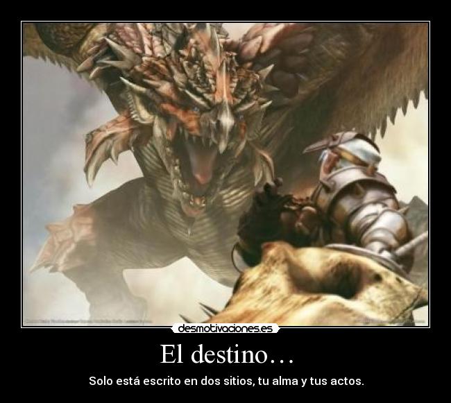 El destino… - 