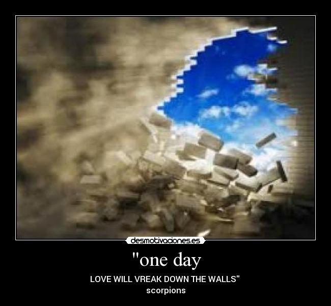 one day -