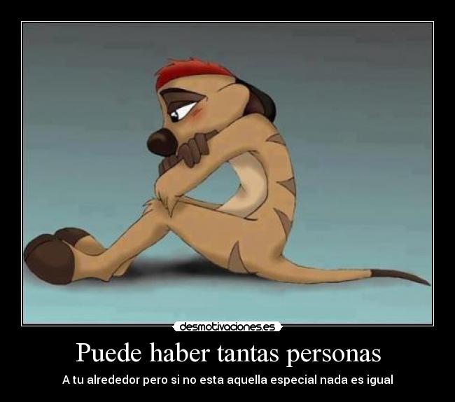 Puede haber tantas personas -