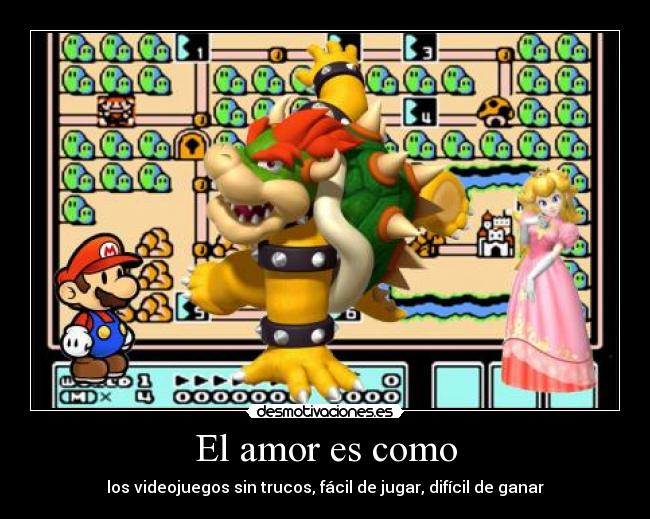 carteles amor amor los videojuegos desmotivaciones