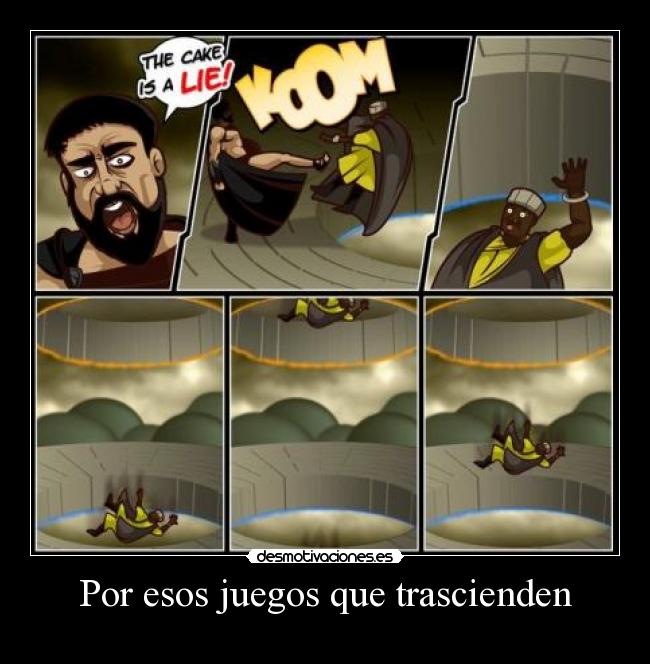 carteles slipkdemon intruders portal esparta 300 trescientos cake lie desmotivaciones