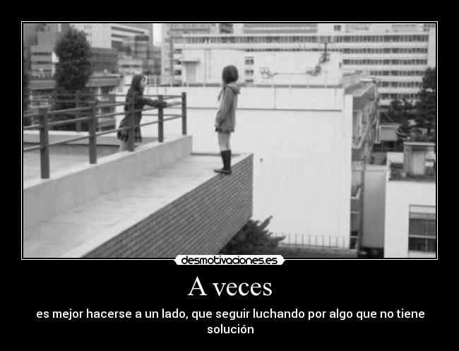 A veces -