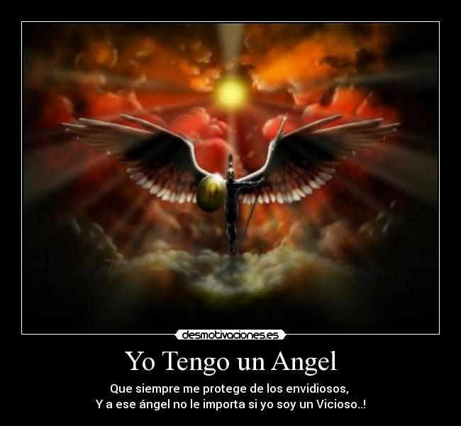 carteles angel guarda angel protecion guerrero desmotivaciones