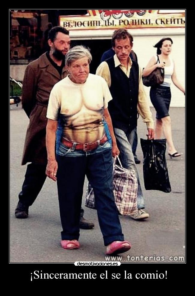 ¡Sinceramente el se la comio! - 