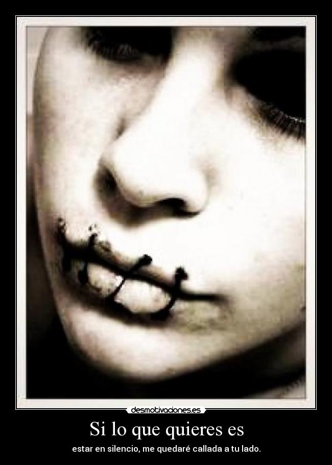 Si lo que quieres es -