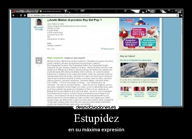 Estupidez - en su máxima expresión