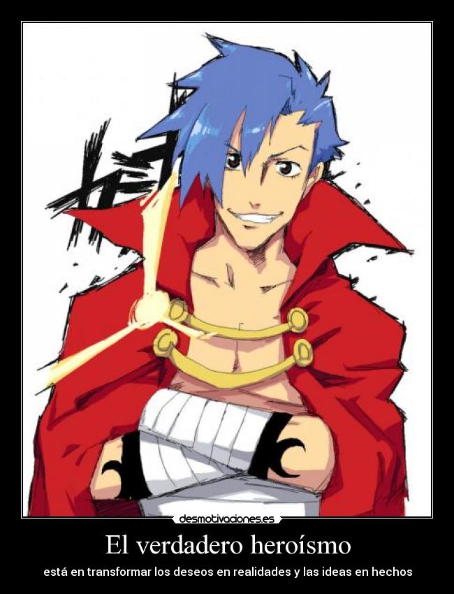 El verdadero heroísmo -