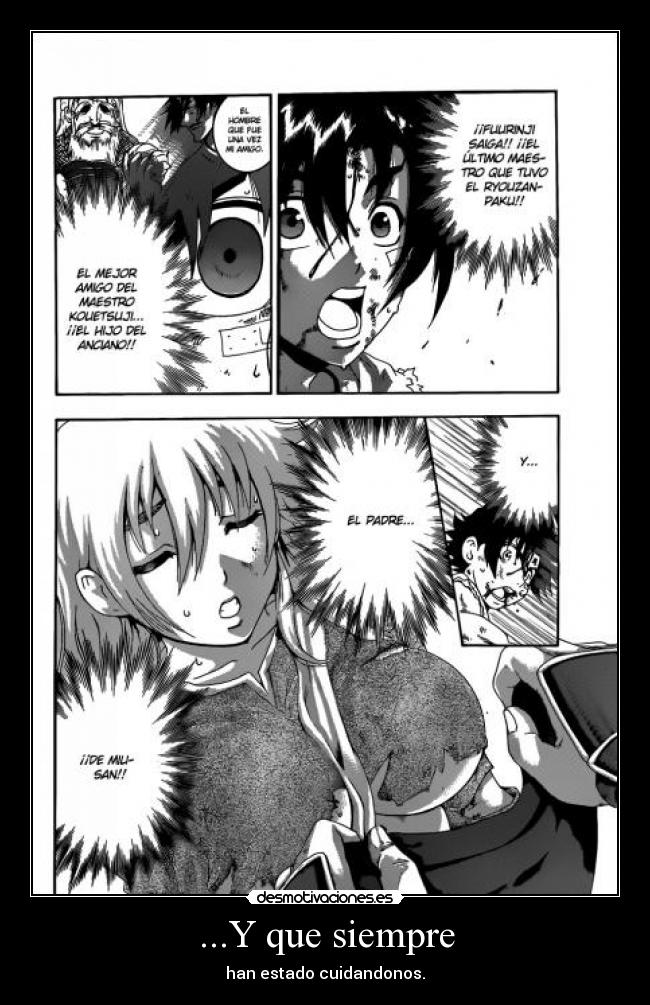 ...Y que siempre - han estado cuidandonos.