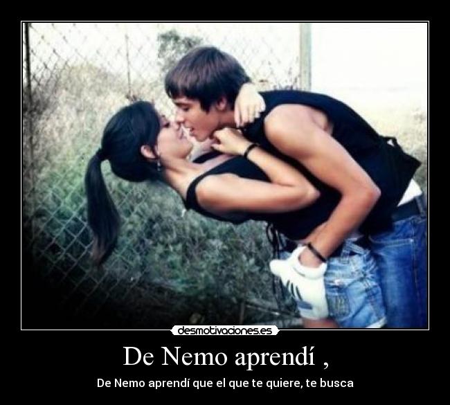 De Nemo aprendí , - 