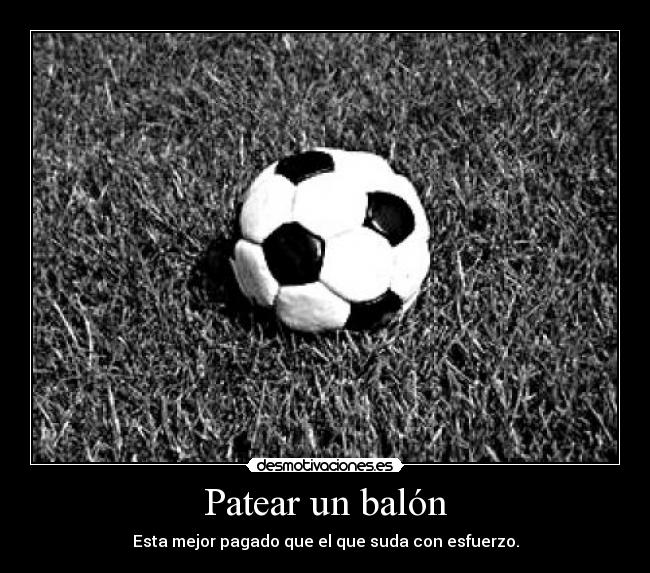 Patear un balón - 
