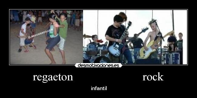 regaeton rock -