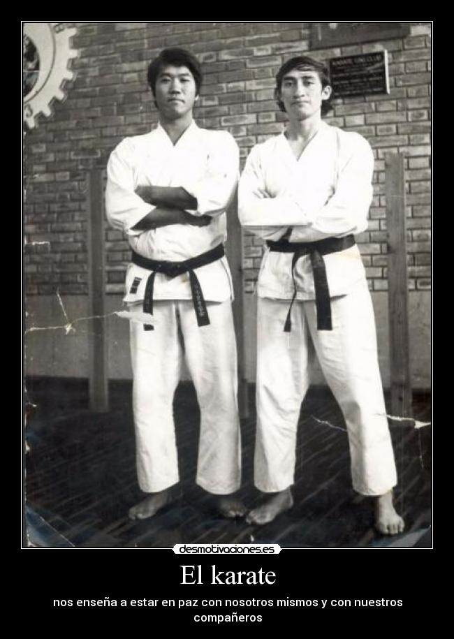 El karate - 