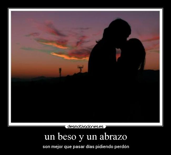 un beso y un abrazo - 