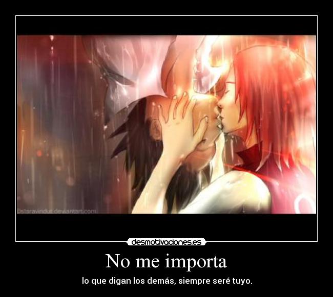 No me importa -
