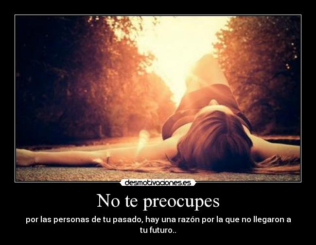 No te preocupes - 