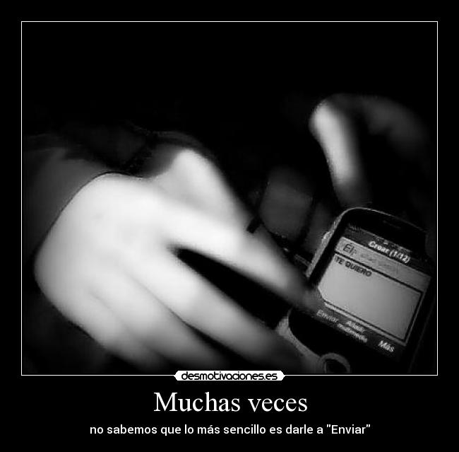 Muchas veces -