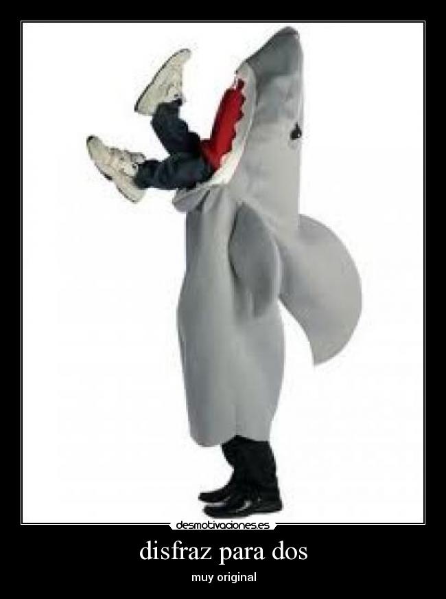disfraz para dos - muy original