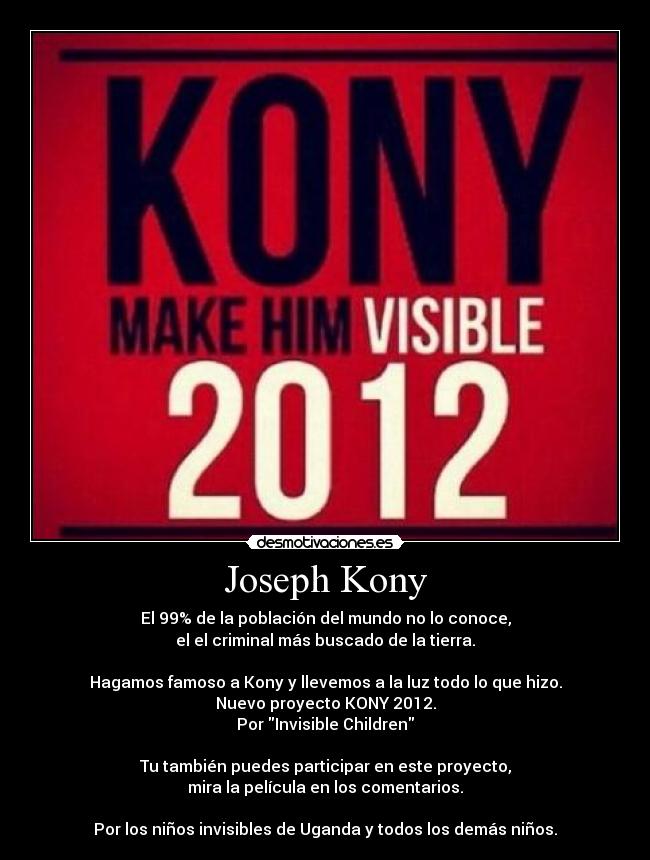 Joseph Kony - 
