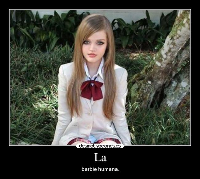 La - barbie humana.
