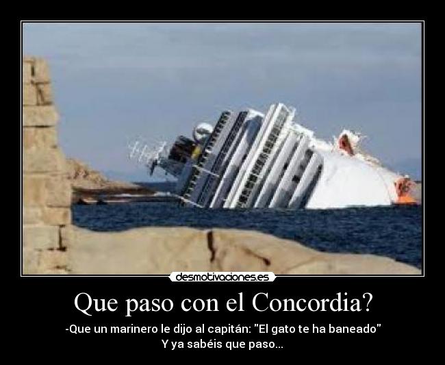 Que paso con el Concordia? - 