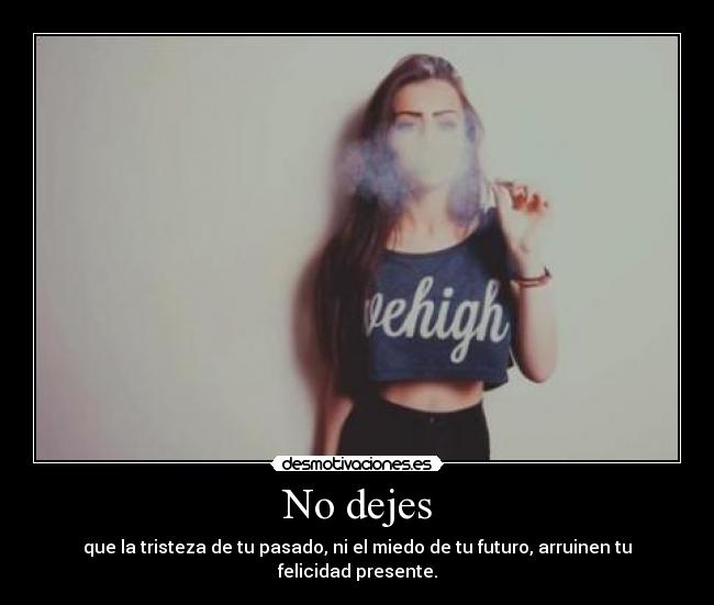 No dejes -