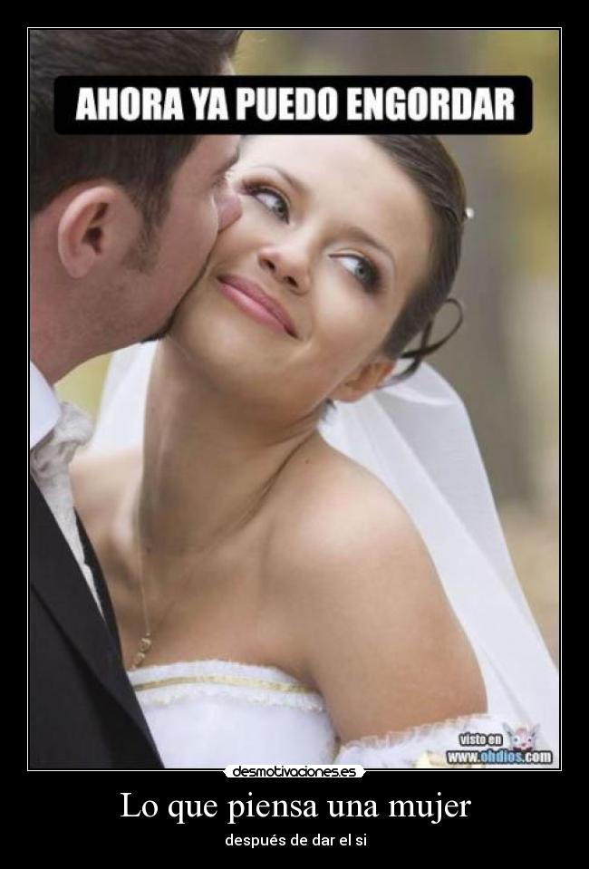 Lo que piensa una mujer -