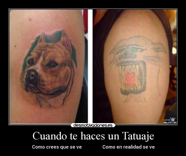 Cuando te haces un Tatuaje -