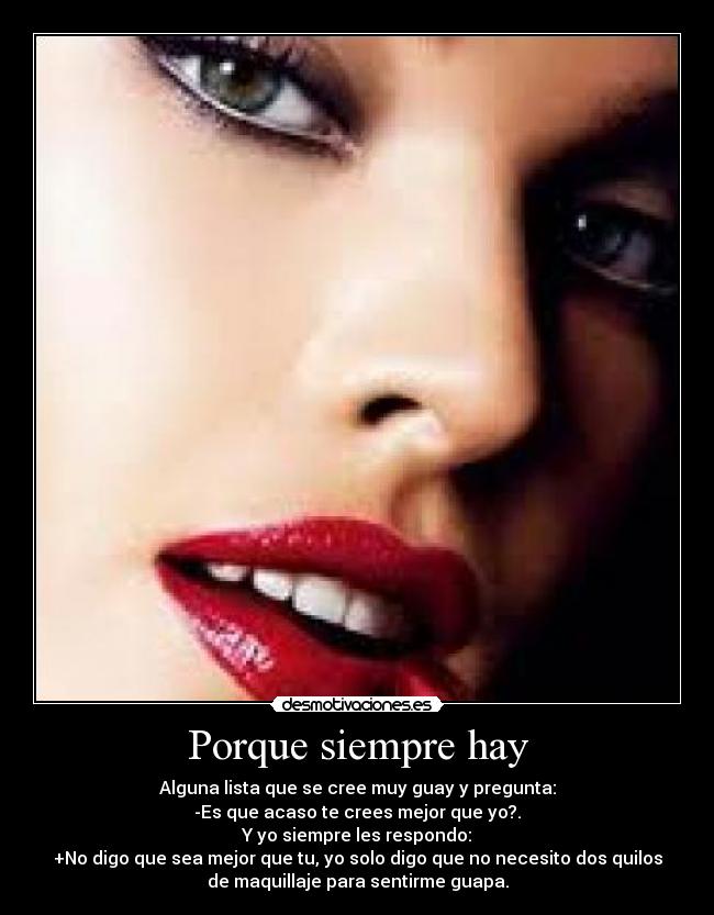 Porque siempre hay - 